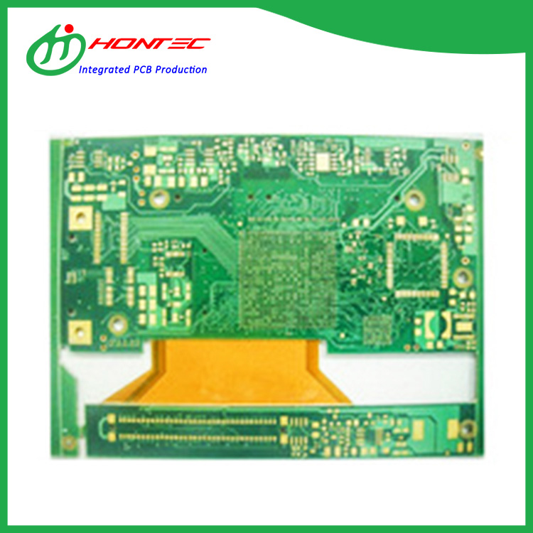 6 Layer FR406 Steif Flex PCB