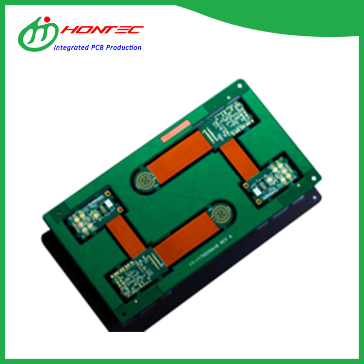 12 Layer 8R4F steif Flex Board